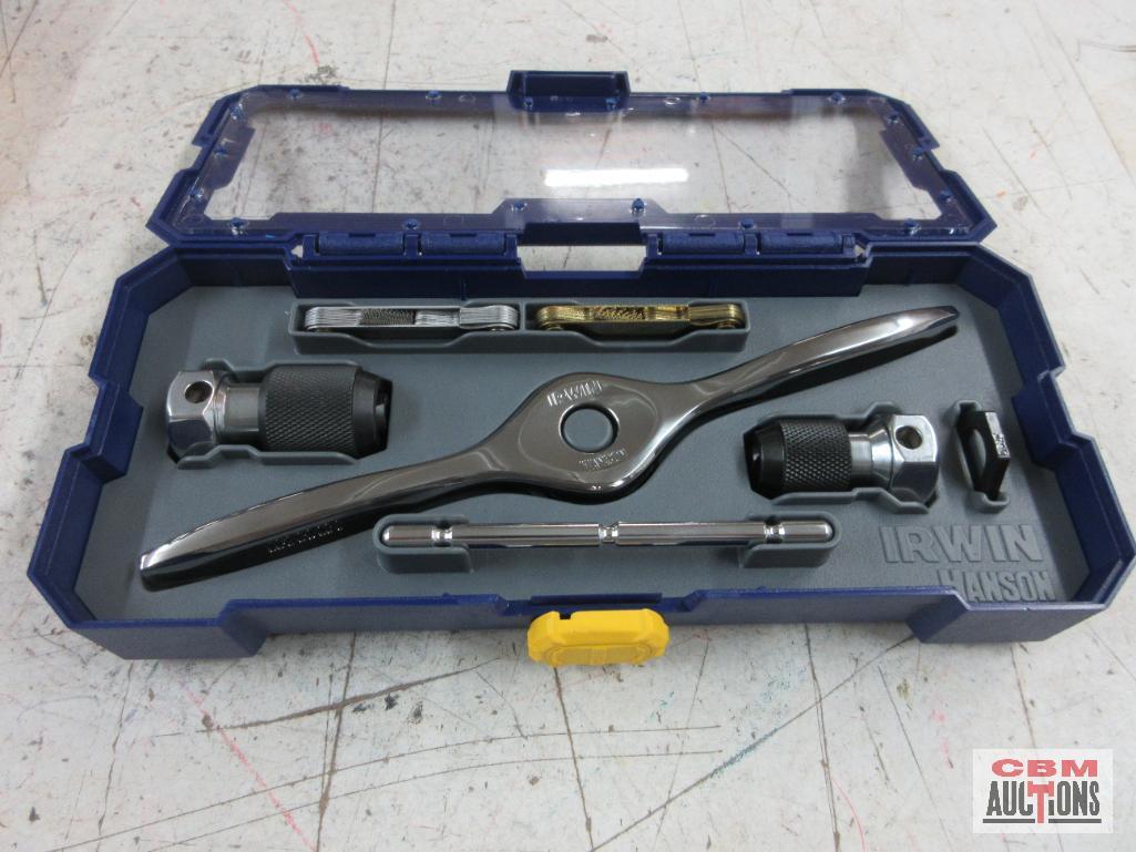 Irwin Hansen 4935055 Tap & Die Drive Tool Set w/ Molded Storage Case...