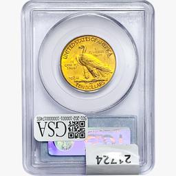 1913 $10 Gold Eagle PCGS MS62 Rive d'Or Collection