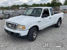 2008 Ford Ranger 4x4 Extended-Cab Pickup Truck Runs & Moves) (Rust Damage, Coolant Leak