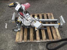 CHICAGO ELECTRIC 12'' DOUBLE BEVEL COMPOUND MITER SAW