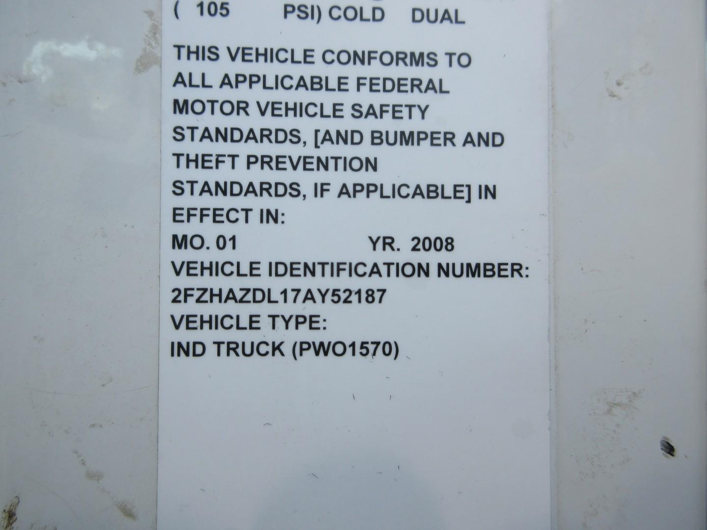 2007 Sterling T/A Vac Truck