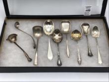 Lot of 9 Sterling Silver Flatware Pieces