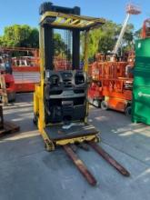 HYSTER ORDER PICKER MODEL R30XMS2, ELECTRIC, APPROX 24VOLTS, APPROX MAX CAPACITY 3000LBS, APPROX ...