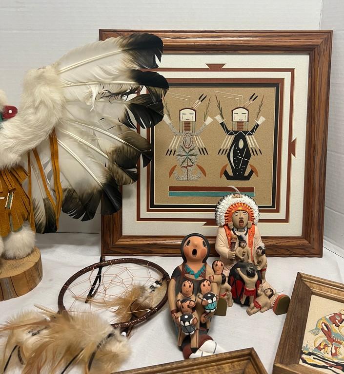 Native American Collectibles Lot