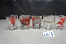 Collectible Shotglasses Lot