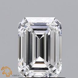1.06 ctw. VVS2 IGI Certified Emerald Cut Loose Diamond (LAB GROWN)