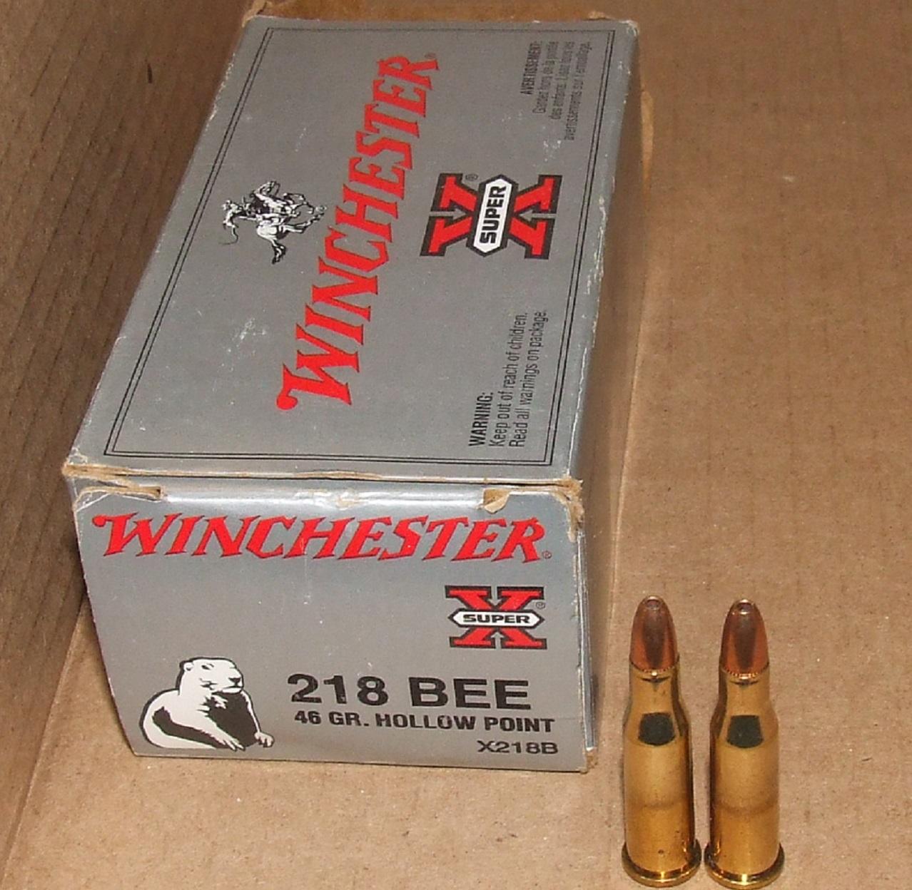 50 Rounds Winchester 218 B