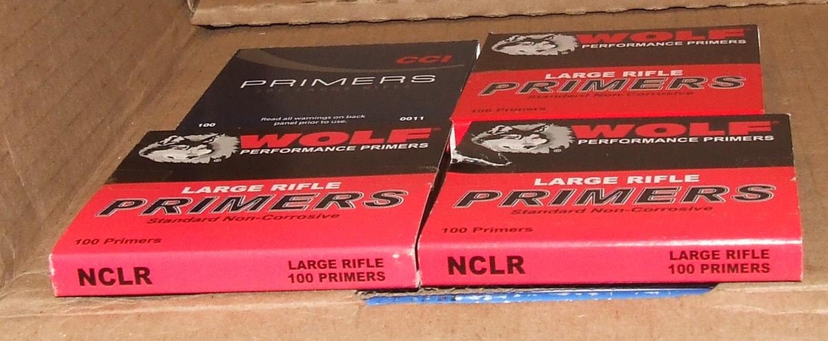 160 Large Rifle Primers