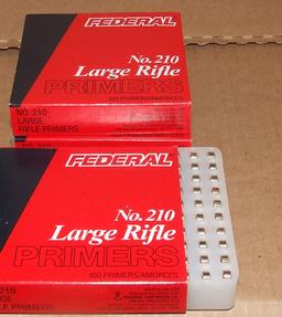 224 Federal No 210 Large Rifle Primers