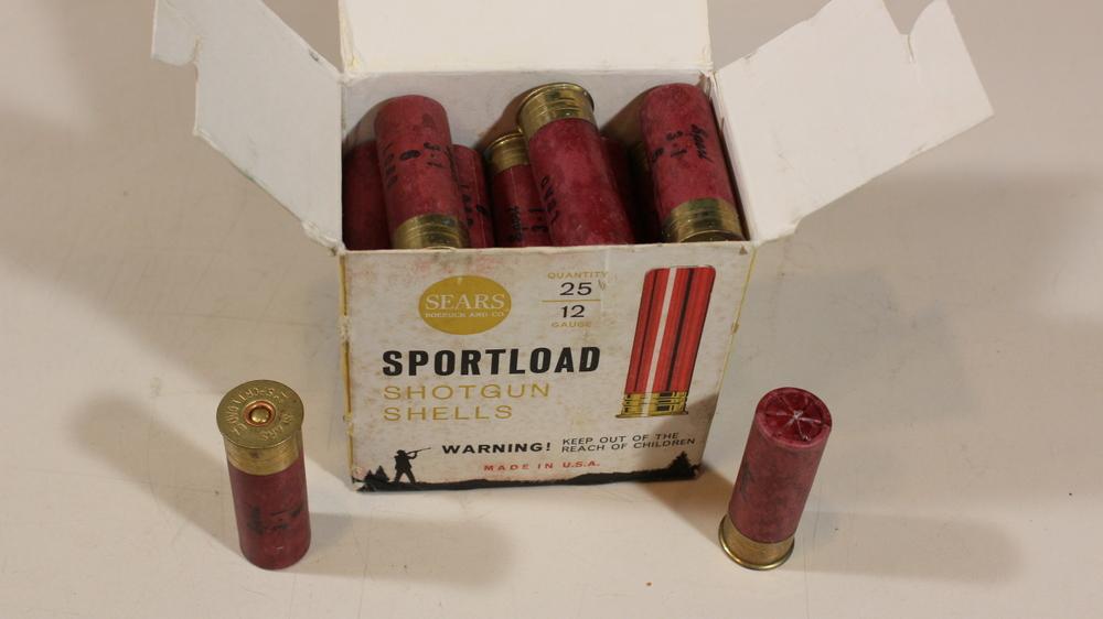 12 ga "old Sears shotgun shells" nice old box