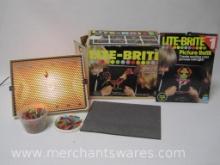 Hasbro Lite-Brite, Style 03, 5455, 1976 Hasbro Industries Inc., Tested and Works, 3 lb 7 oz