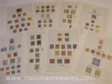 Collection of Vintage Indian Postage Stamps from Alwar, Jammu, Jhalawar and more