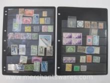 Stamps of Canada, Poland, US and others includes US Special Handling #QE3, Canada Revenue Bill Stamp