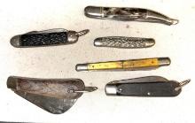 Vintage Pocket Knife Lot - Colonial- Contento- Camco and others