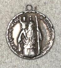Sterling Silver Catholic Medallion