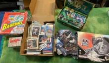 Big Group of Unsearched Vintage Sports Trading cards