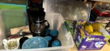 Kitchen Lot- Coffee Maker, Slicer, Large Cookie Sheet and More