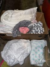 Baby Bedding and Blanket Lot