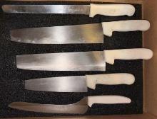 Dexter Pro Chef Knife Lot S145-12- 12" cook 10" Serrated etc