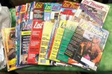 Lot of Lost Treasure Metal Detecting Magazines
