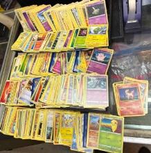 Group of Unsearched Pokemon Cards