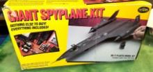 Testors SR-71 Blackbird Giant Spy Plane Model Kit