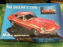 RARE Humbrol Heller E-Type Jaguar Model Kit
