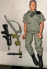 1990's GI Joe With Uniform and Weapons