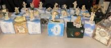 Lot of Boyds Bear Figurines- All with Original Boxes- from 1990's to 2005
