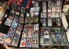 5 Binders of Sports Cards- Unsearched -from Storage unit