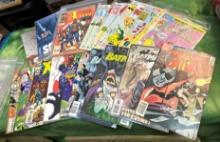 Vintage Comics lot- Batman, X-Men and A-Team