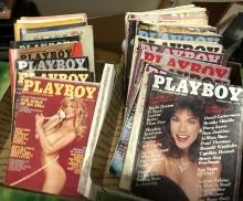 23 Issues of 1960's-1990's Playboy Magazines