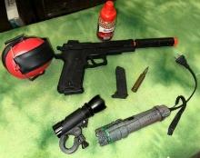 BB Gun, BB's, Stun Flashlight and more