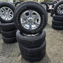 4x Firestone 275 70 18 Tires On Dodge Rims