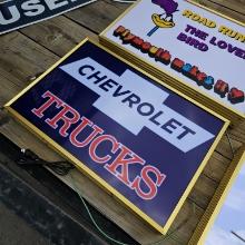 Chevy Trucks LED Sign