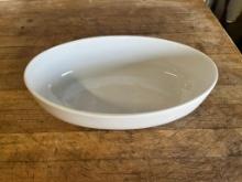 11” Oval Ceramic Serving Bowls