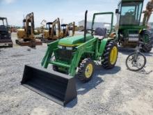 John Deere 790 Compact Loader Tractor 'Runs & Operates'