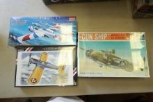 3 Model AirPlanes