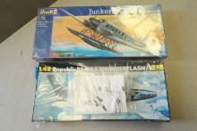 2 Model Airplane Kits