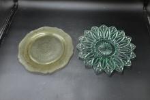 Depression Plate And Vintage Plate