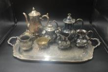 Assorted Plated Tea Services