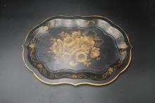 Vintage Painted Tray