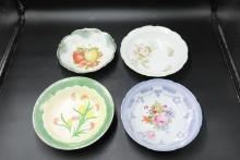 4 Porcelain Bowls