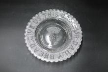 Our Daily Bread" Glass Plate