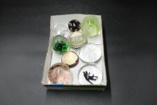 Box Glass Paper Weights