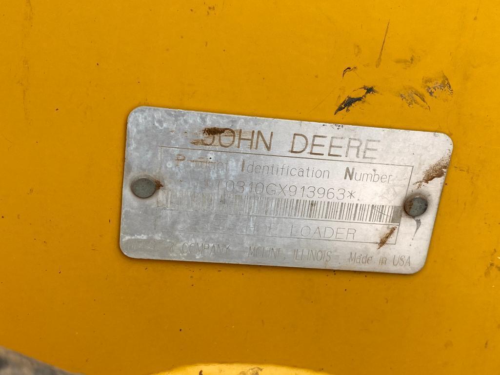2004 John Deere 310G Backhoe