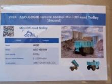 Unused 2024 AGD-GD600 Remote Control Mini Off-Road Trolly