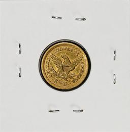 1852 $2 1/2 Liberty Head Quarter Eagle Gold Coin