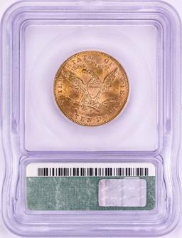 1894 $10 Liberty Head Eagle Gold Coin ICG MS62