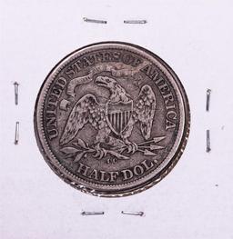 1872-CC Seated Liberty Half Dollar Coin